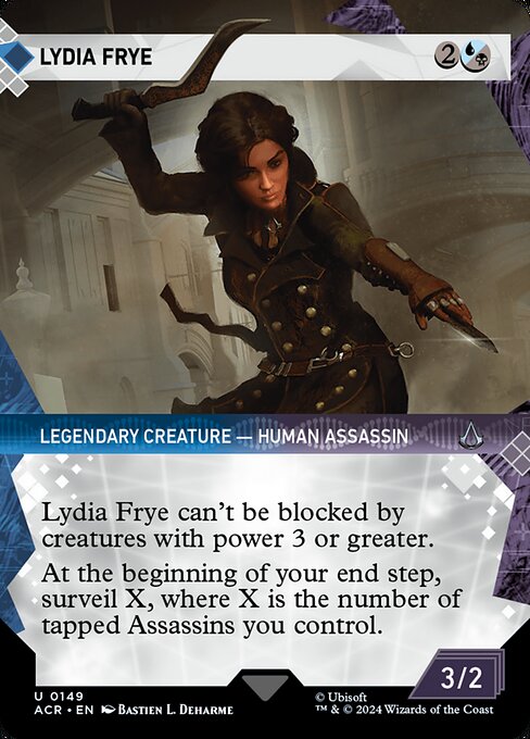 Assassin's Creed - 149 - Lydia Frye - Uncommon - UB - Foil