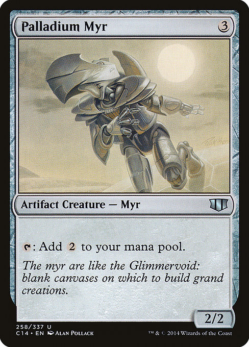 Commander 2014 - 258 - Palladium Myr - Uncommon - C - Non-foil