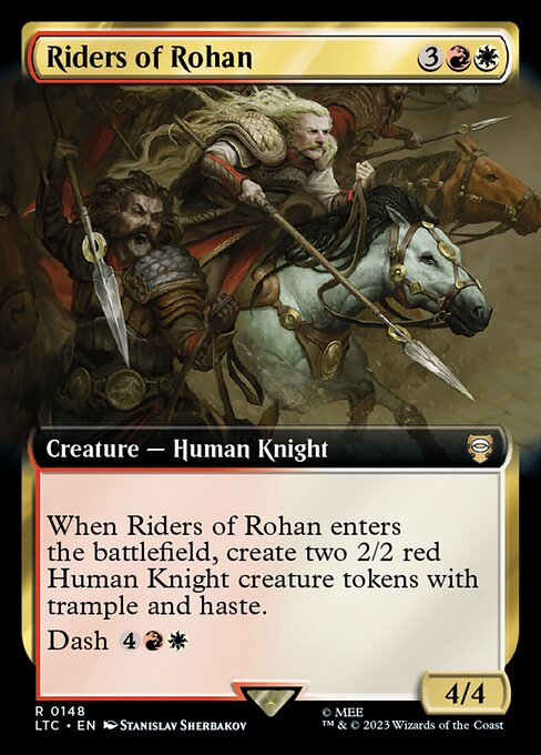 Tales of Middle-earth Commander - 148 - Riders of Rohan - Rare - WR - Non-foil