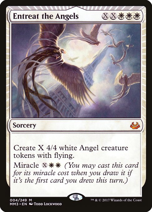 Modern Masters 2017 - 4 - Entreat the Angels - Mythic - W - Non-foil