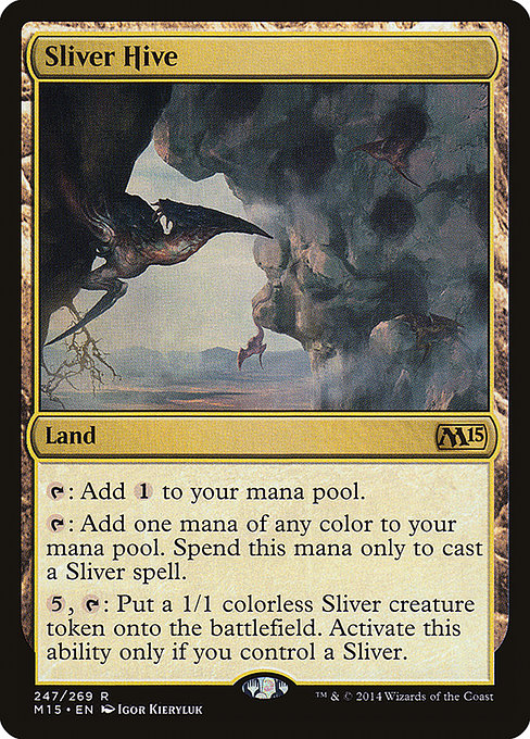 Magic 2015 - 247 - Sliver Hive - Rare - C - Non-foil