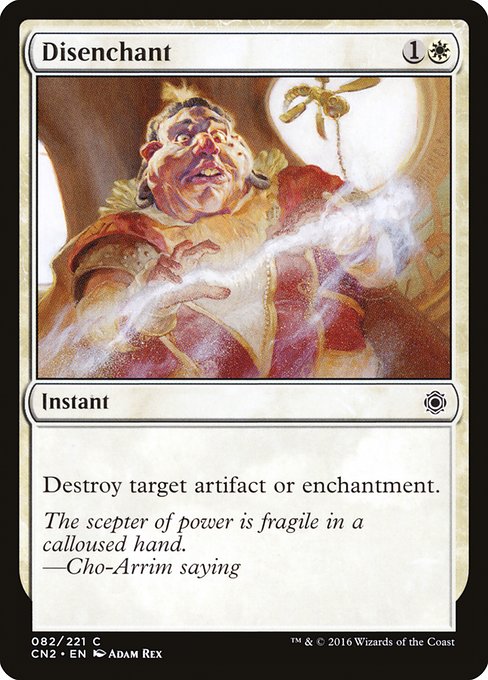 Conspiracy: Take the Crown - 82 - Disenchant - Common - W - Non-foil