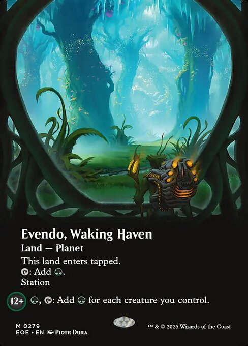 Edge of Eternities - 279 - Evendo, Waking Haven - Mythic - C - Foil