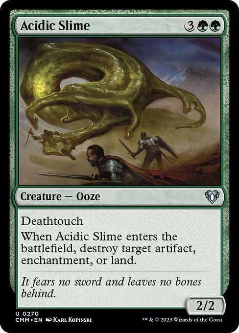 Commander Masters - 270 - Acidic Slime - Uncommon - G - Non-foil