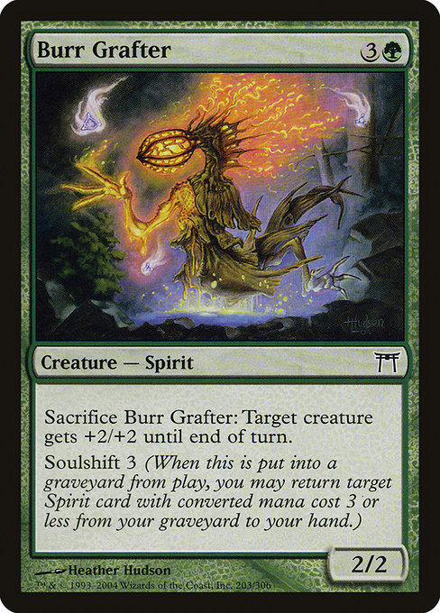 Champions of Kamigawa - 203 - Burr Grafter - Common - G - Non-foil