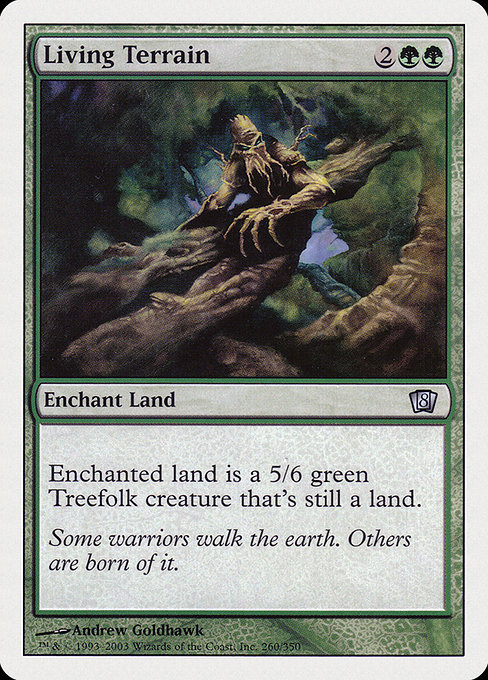 Eighth Edition - 260 - Living Terrain - Uncommon - G - Non-foil