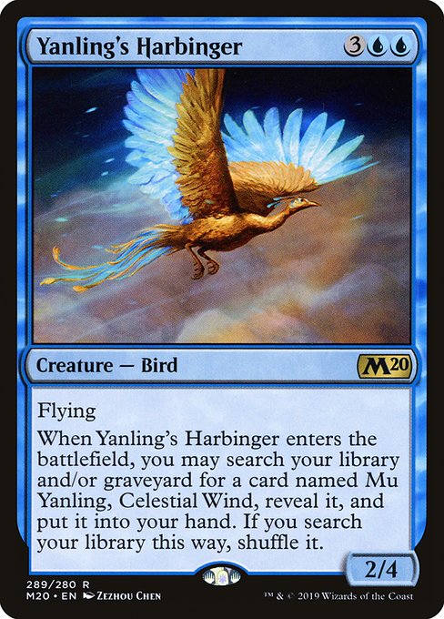 Core Set 2020 - 289 - Yanling's Harbinger - Rare - U - Non-foil