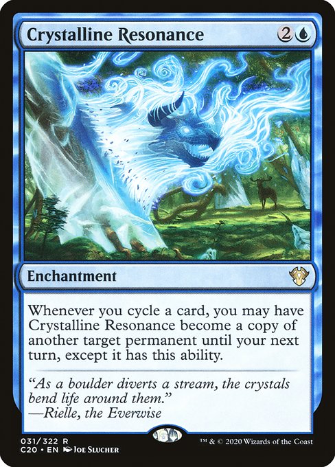 Commander 2020 - 31 - Crystalline Resonance - Rare - U - Non-foil