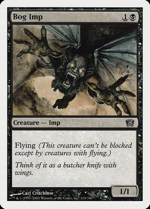 Eighth Edition - 119 - Bog Imp - Common - B - Non-foil