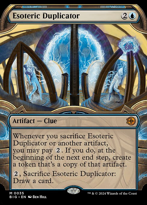 The Big Score - 35 - Esoteric Duplicator - Mythic - U - Non-foil