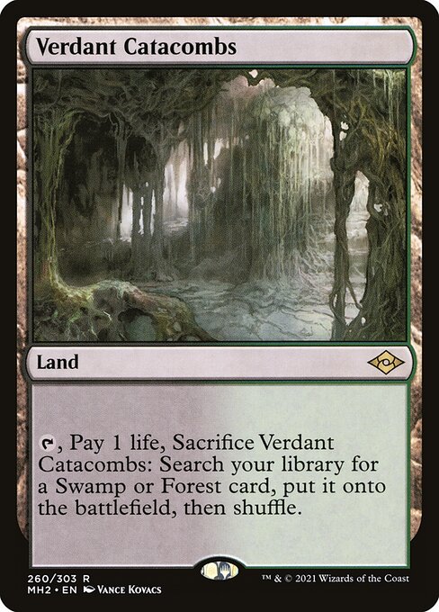 Modern Horizons 2 - 260 - Verdant Catacombs - Rare - C - Non-foil