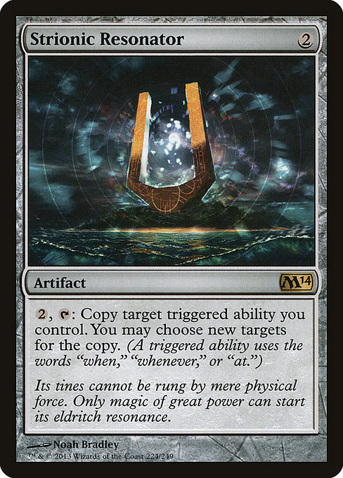 Magic 2014 - 224 - Strionic Resonator - Rare - C - Non-foil