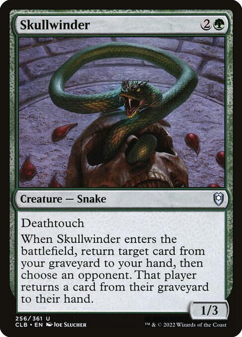 Commander Legends: Battle for Baldur's Gate - 256 - Skullwinder - Uncommon - G - Non-foil