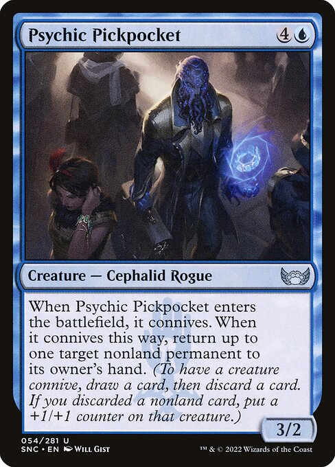 Streets of New Capenna - 54 - Psychic Pickpocket - Uncommon - U - Non-foil