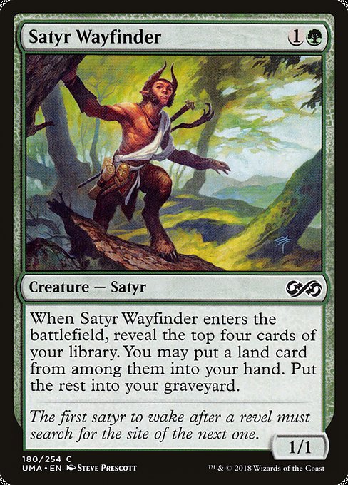 Ultimate Masters - 180 - Satyr Wayfinder - Common - G - Foil