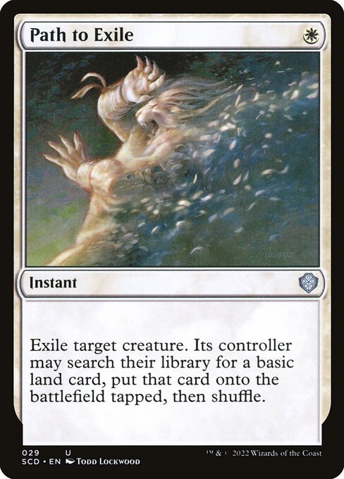 Starter Commander Decks - 29 - Path to Exile - Uncommon - W - Non-foil