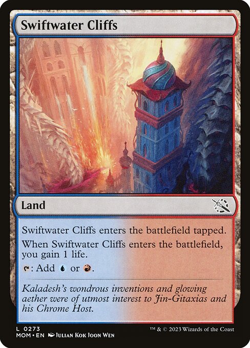 March of the Machine - 273 - Swiftwater Cliffs - Common - C - Non-foil