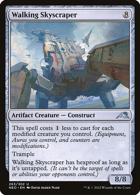 Kamigawa: Neon Dynasty - 263 - Walking Skyscraper - Uncommon - C - Non-foil