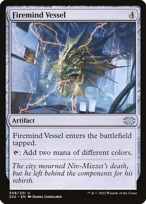 Double Masters 2022 - 306 - Firemind Vessel - Uncommon - C - Non-foil