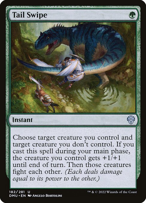 Dominaria United - 182 - Tail Swipe - Uncommon - G - Non-foil