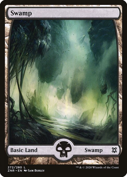 Zendikar Rising - 272 - Swamp - Common - C - Non-foil