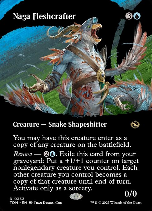 Tarkir: Dragonstorm - 333 - Naga Fleshcrafter - Rare - U - Non-foil