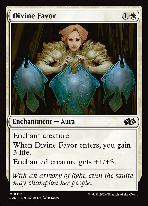 Foundations Jumpstart - 191 - Divine Favor - Common - W - Non-foil