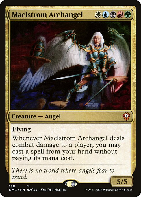 Dominaria United Commander - 158 - Maelstrom Archangel - Mythic - Multi - Non-foil