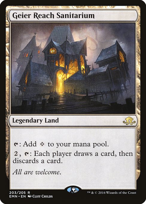 Eldritch Moon - 203 - Geier Reach Sanitarium - Rare - C - Non-foil