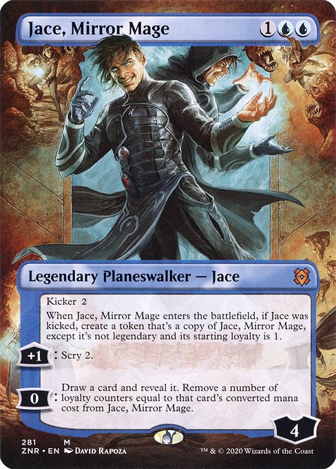 Zendikar Rising - 281 - Jace, Mirror Mage - Mythic - U - Foil