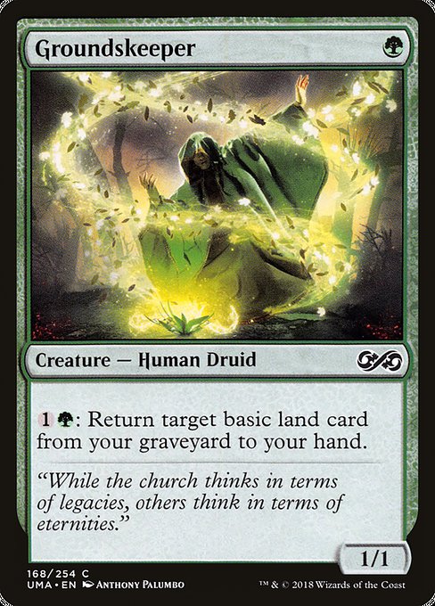 Ultimate Masters - 168 - Groundskeeper - Common - G - Non-foil