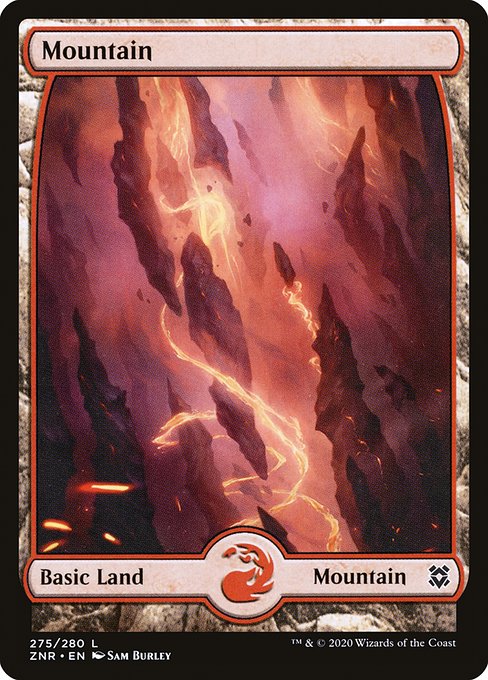 Zendikar Rising - 275 - Mountain - Common - C - Non-foil