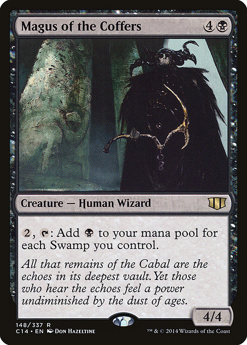 Commander 2014 - 148 - Magus of the Coffers - Rare - B - Non-foil