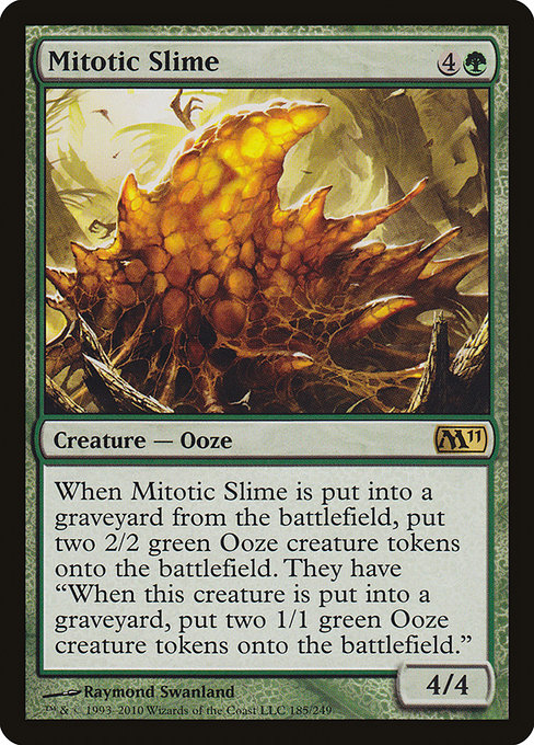 Magic 2011 - 185 - Mitotic Slime - Rare - G - Non-foil