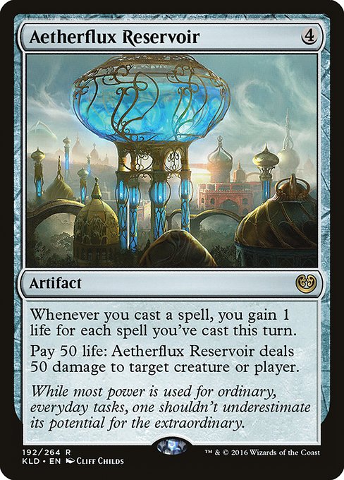 Kaladesh - 192 - Aetherflux Reservoir - Rare - C - Non-foil
