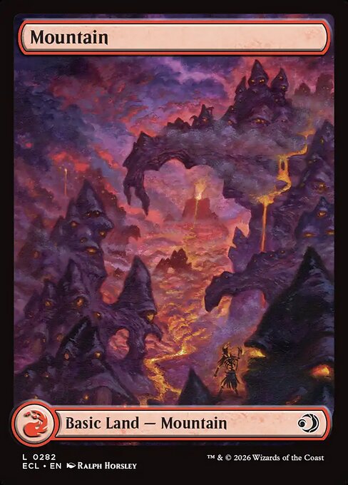 Lorwyn Eclipsed - 282 - Mountain - Common - C - Non-foil
