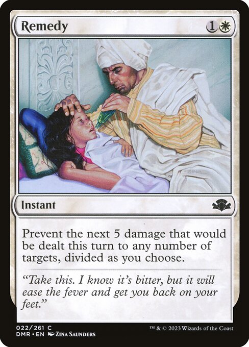 Dominaria Remastered - 22 - Remedy - Common - W - Non-foil