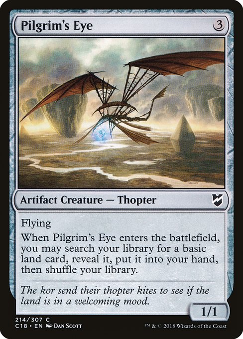 Commander 2018 - 214 - Pilgrim's Eye - Common - C - Non-foil