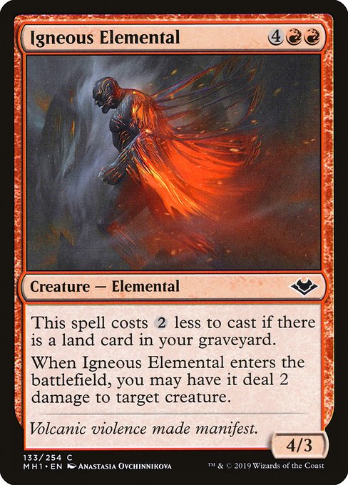Modern Horizons - 133 - Igneous Elemental - Common - R - Non-foil