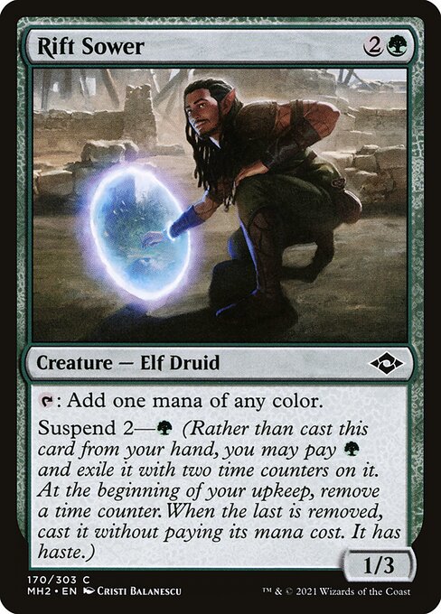 Modern Horizons 2 - 170 - Rift Sower - Common - G - Foil