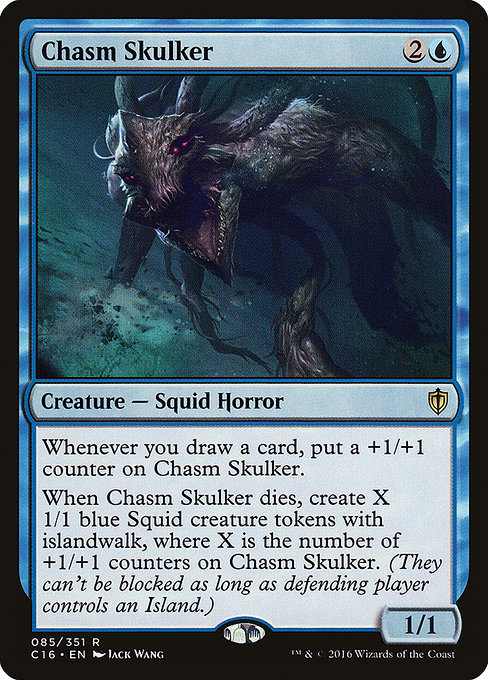 Commander 2016 - 85 - Chasm Skulker - Rare - U - Non-foil