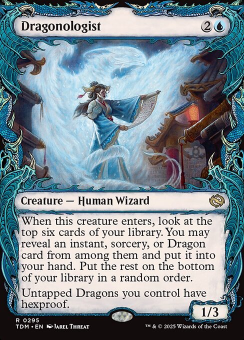 Tarkir: Dragonstorm - 295 - Dragonologist - Rare - U - Non-foil