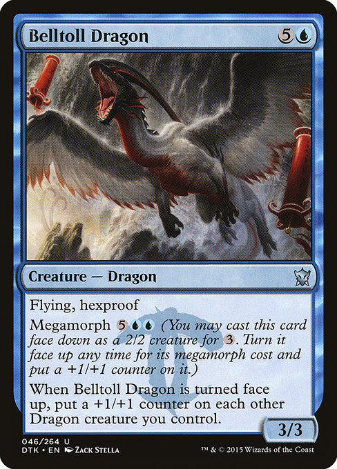 Dragons of Tarkir - 46 - Belltoll Dragon - Uncommon - U - Non-foil