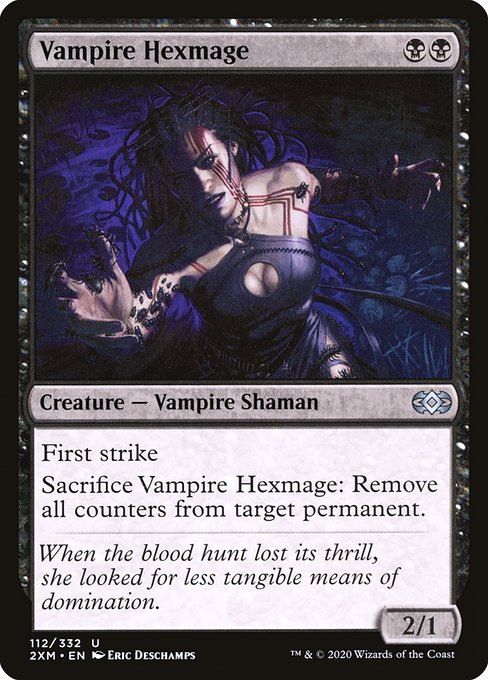 Double Masters - 112 - Vampire Hexmage - Uncommon - B - Non-foil