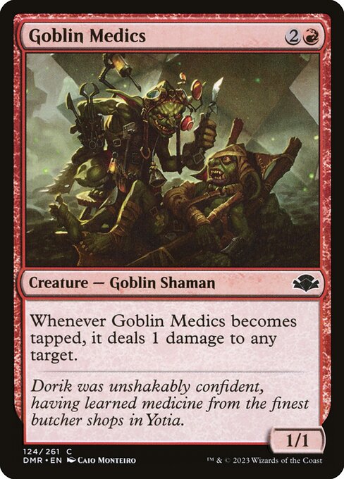 Dominaria Remastered - 124 - Goblin Medics - Common - R - Non-foil