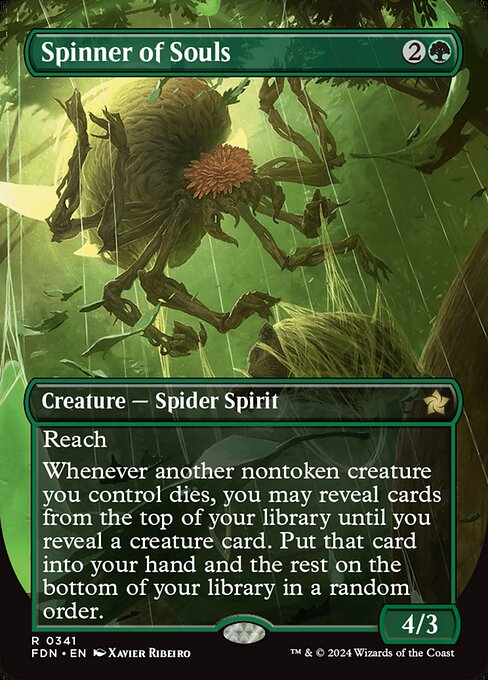 Foundations - 341 - Spinner of Souls - Rare - G - Foil