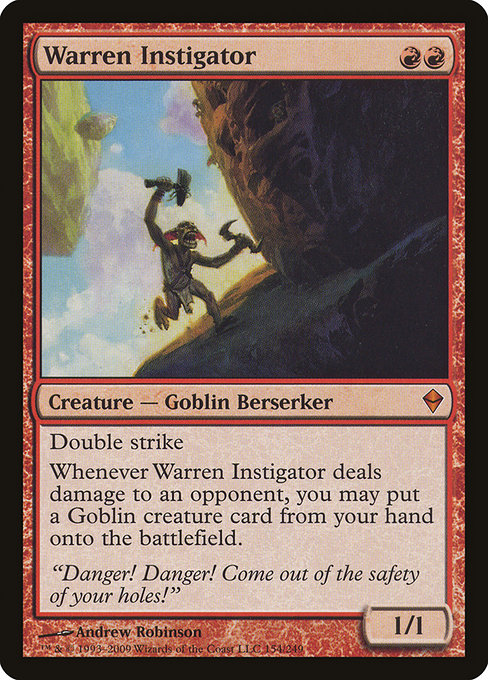 Zendikar - 154 - Warren Instigator - Mythic - R - Non-foil
