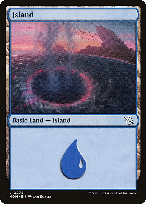 March of the Machine - 278 - Island - Common - C - Non-foil