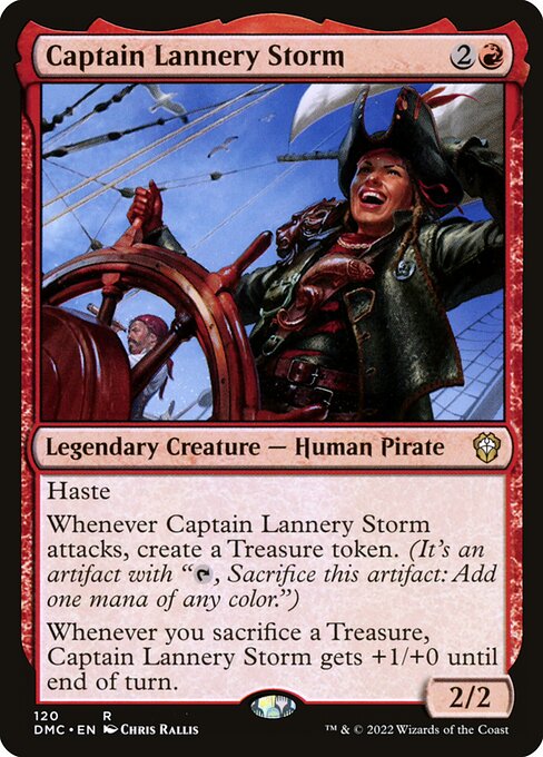 Dominaria United Commander - 120 - Captain Lannery Storm - Rare - R - Non-foil