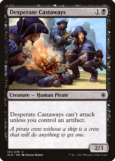 Ixalan - 101 - Desperate Castaways - Common - B - Non-foil